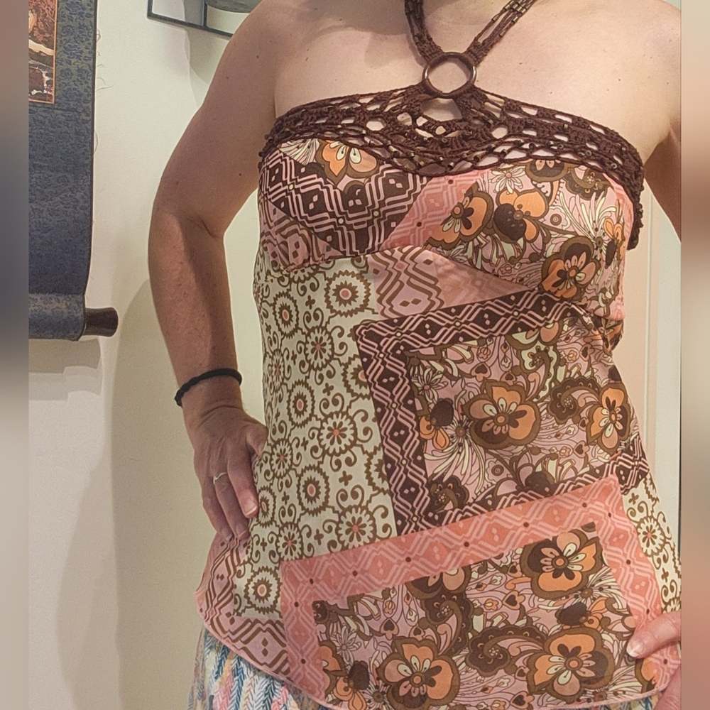 Boho Woven Top